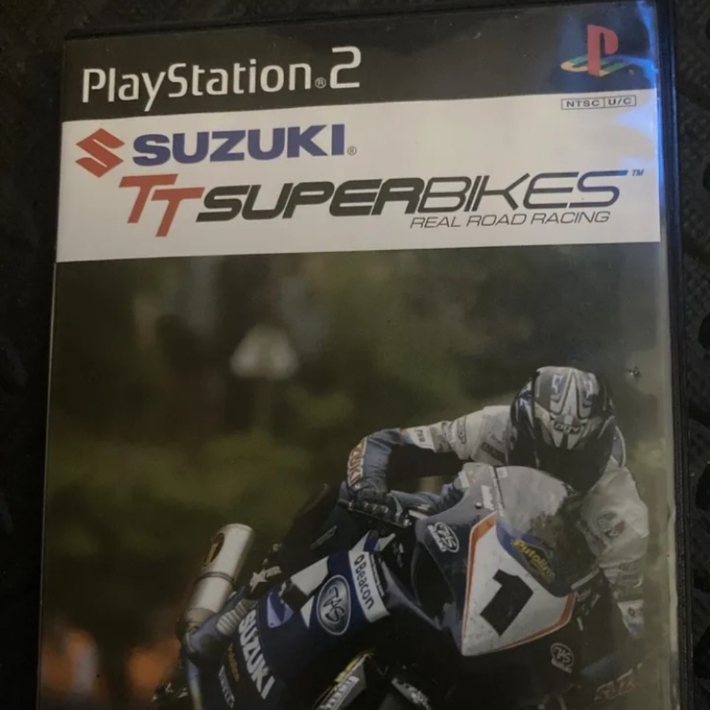 Suzuki TT Superbikes: Real Road Racing (Sony PlayStation 2, 2005) Ps2 game
